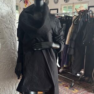 Sophisticated Black Long Sleeve Dress